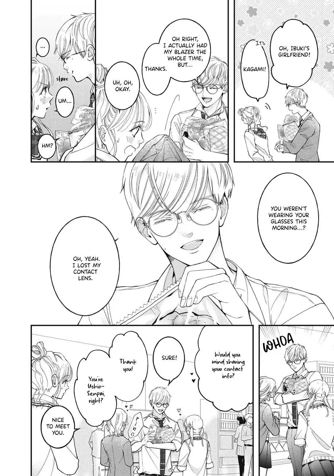 Megane na Kare to Fechi Kanojo Chapter 13 page 3