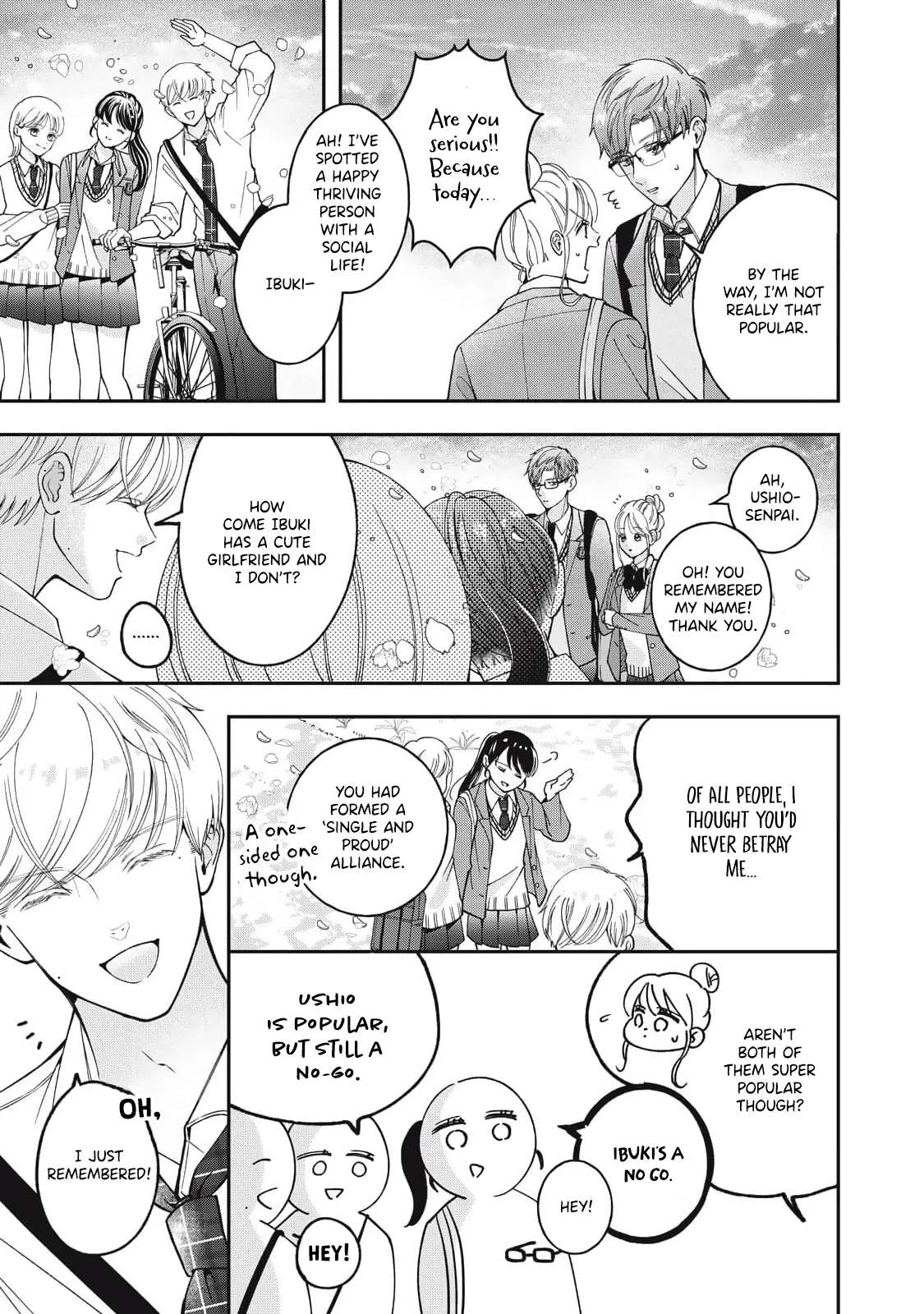 Megane na Kare to Fechi Kanojo Chapter 15 page 8