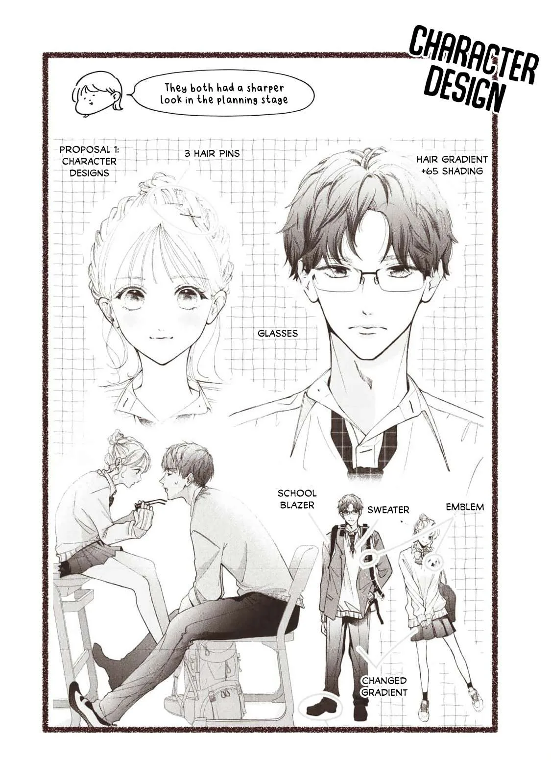 Megane na Kare to Fechi Kanojo Chapter 20.5 page 2