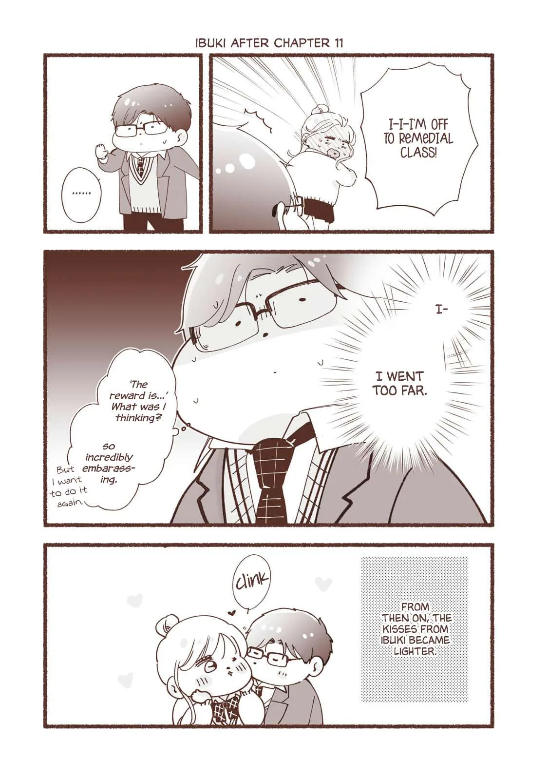 Megane na Kare to Fechi Kanojo Chapter 20.5 page 4