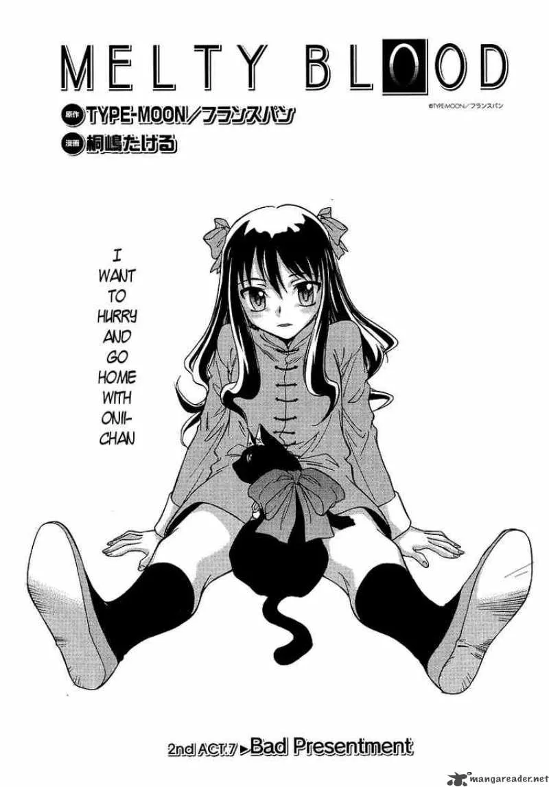 Melty Blood Act 2 Chapter 7 page 1