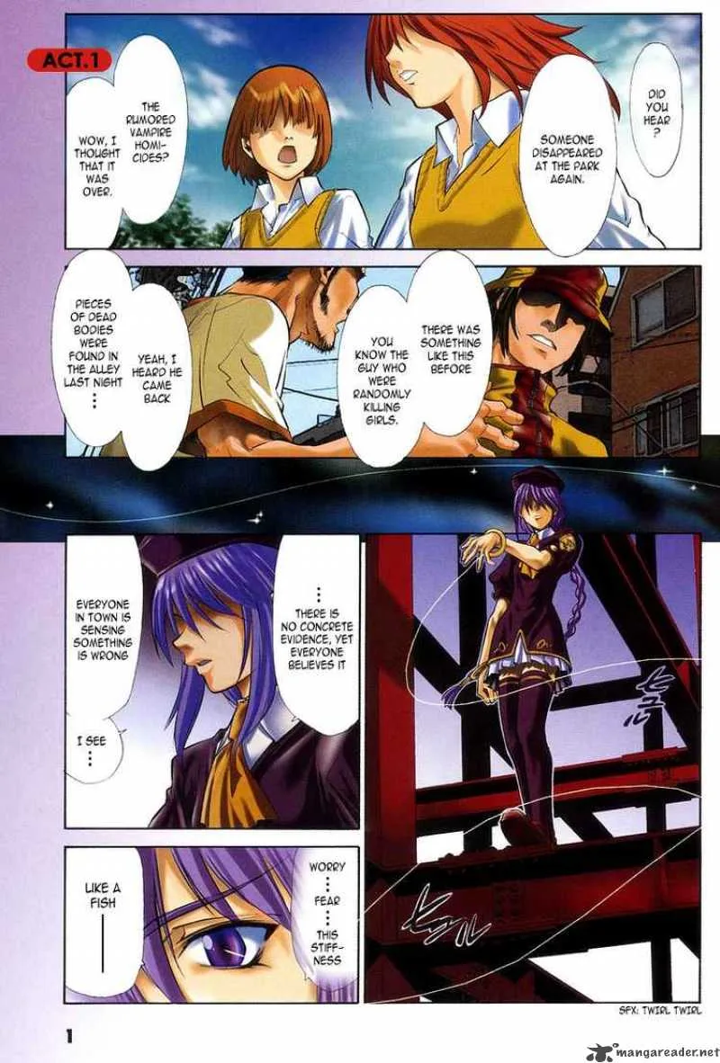 Melty Blood Chapter 1 page 1