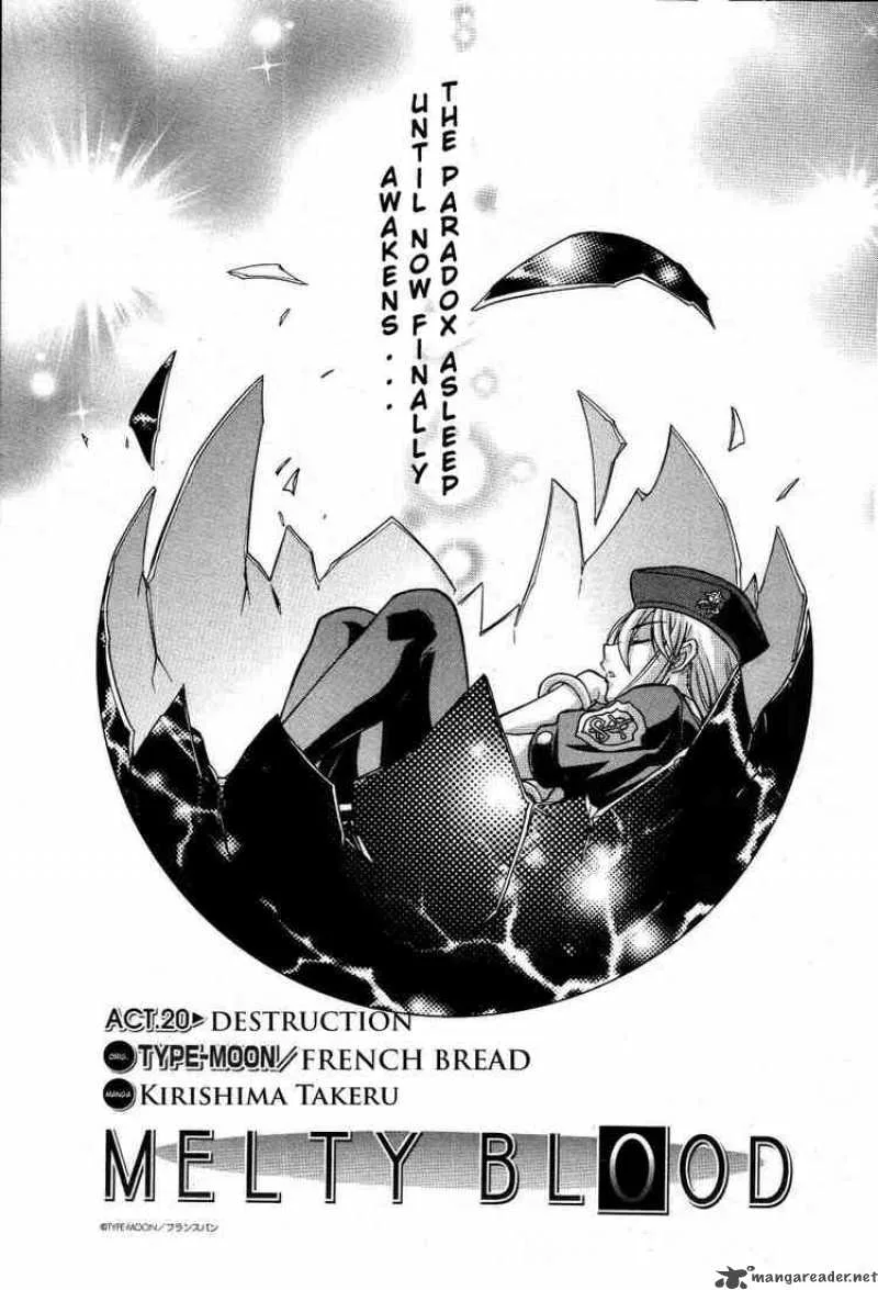 Melty Blood Chapter 20 page 1