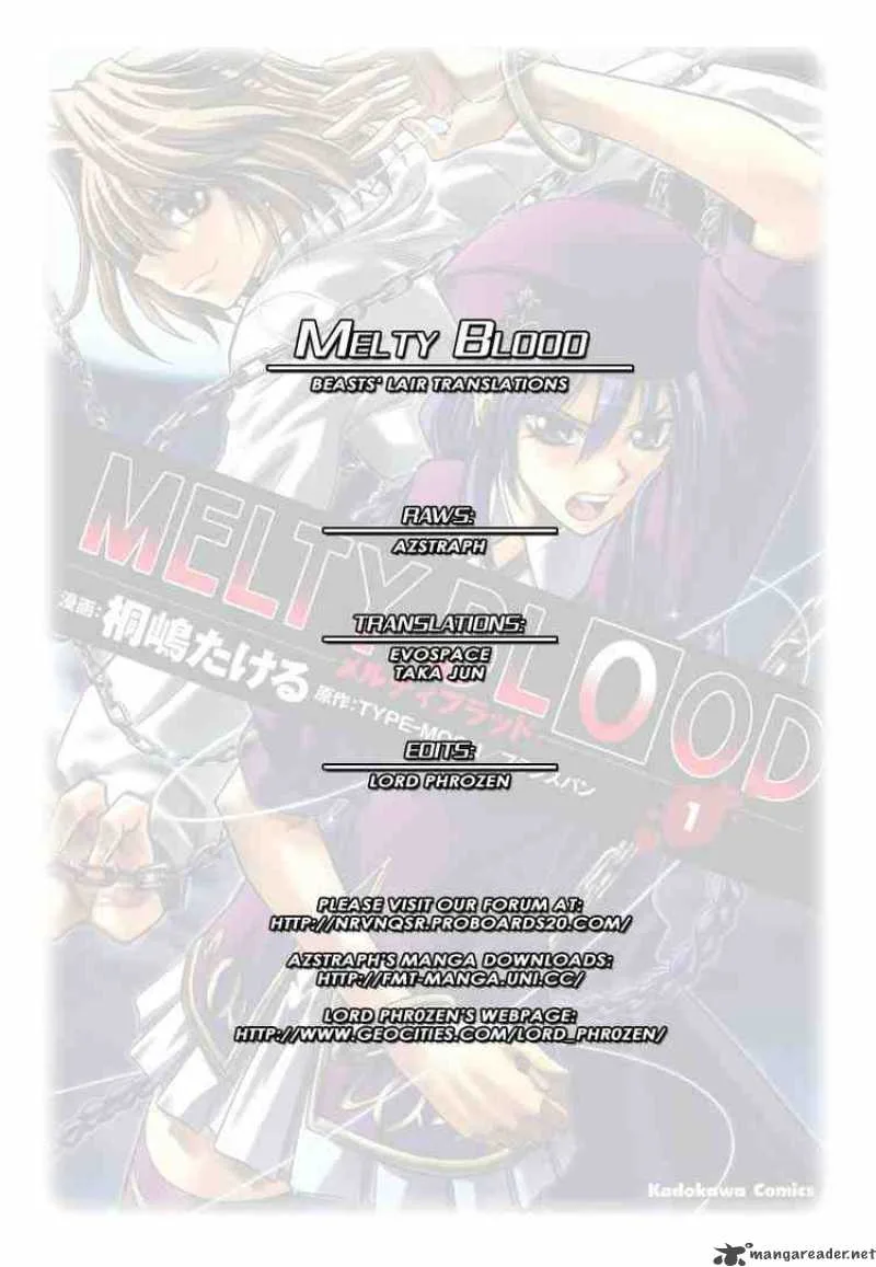 Melty Blood Chapter 3 page 48