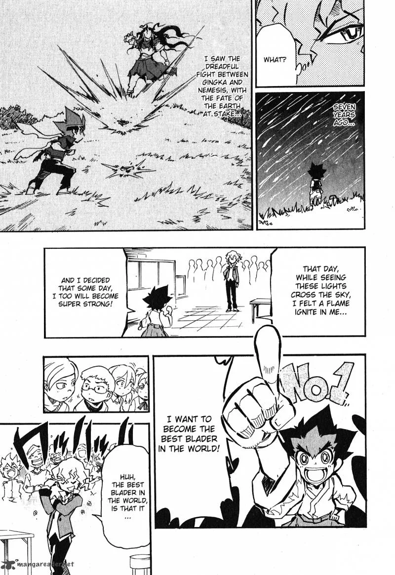 Metal Fight Beyblade Zero G Chapter 1 page 8