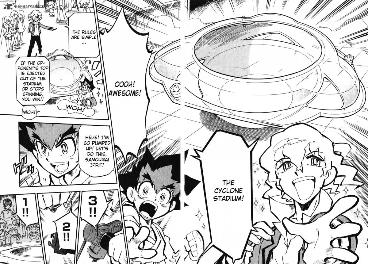 Metal Fight Beyblade Zero G Chapter 1 page 11