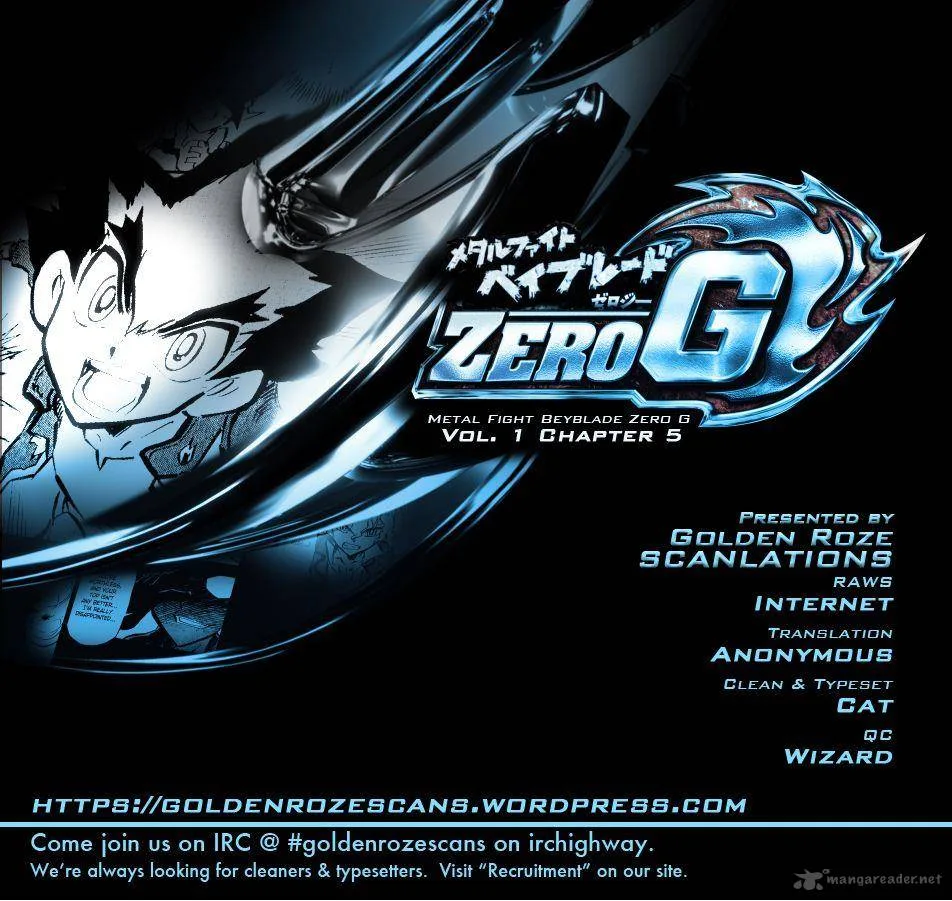 Metal Fight Beyblade Zero G Chapter 5 page 33