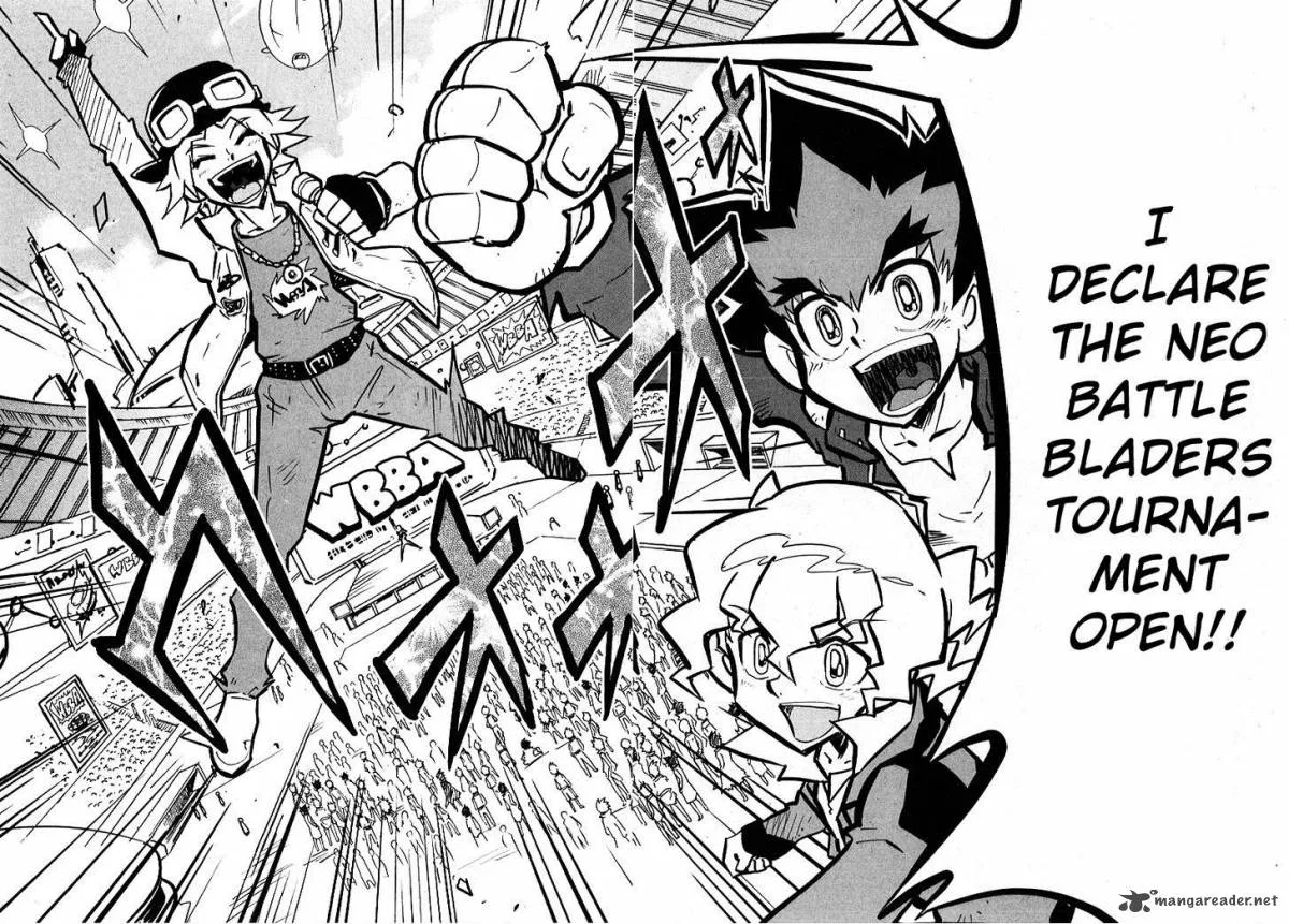 Metal Fight Beyblade Zero G Chapter 5 page 3