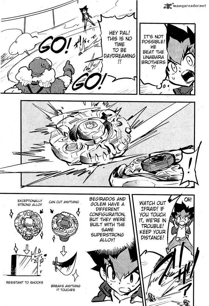 Metal Fight Beyblade Zero G Chapter 6 page 21
