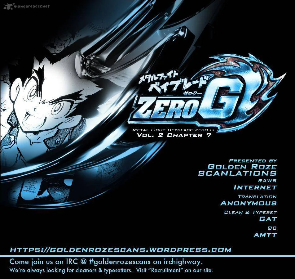 Metal Fight Beyblade Zero G Chapter 7 page 36