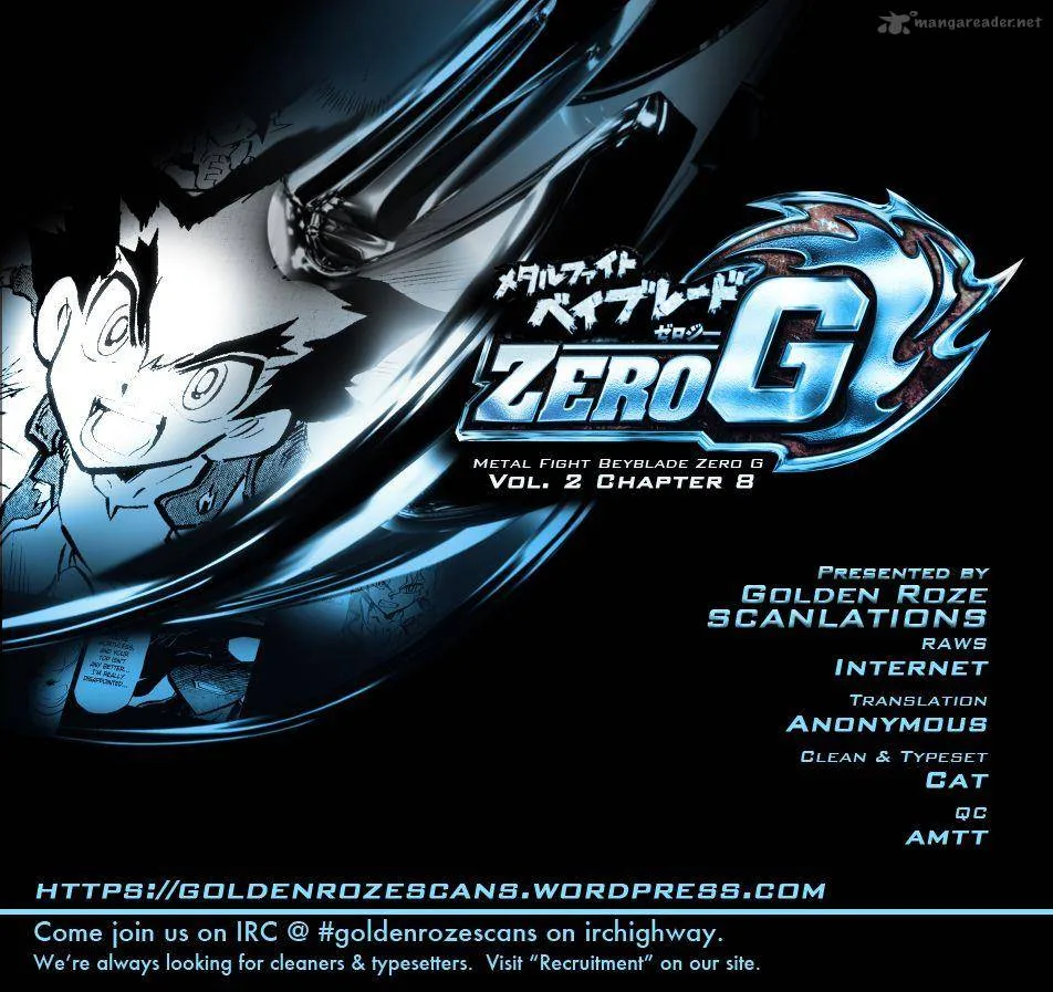 Metal Fight Beyblade Zero G Chapter 8 page 38