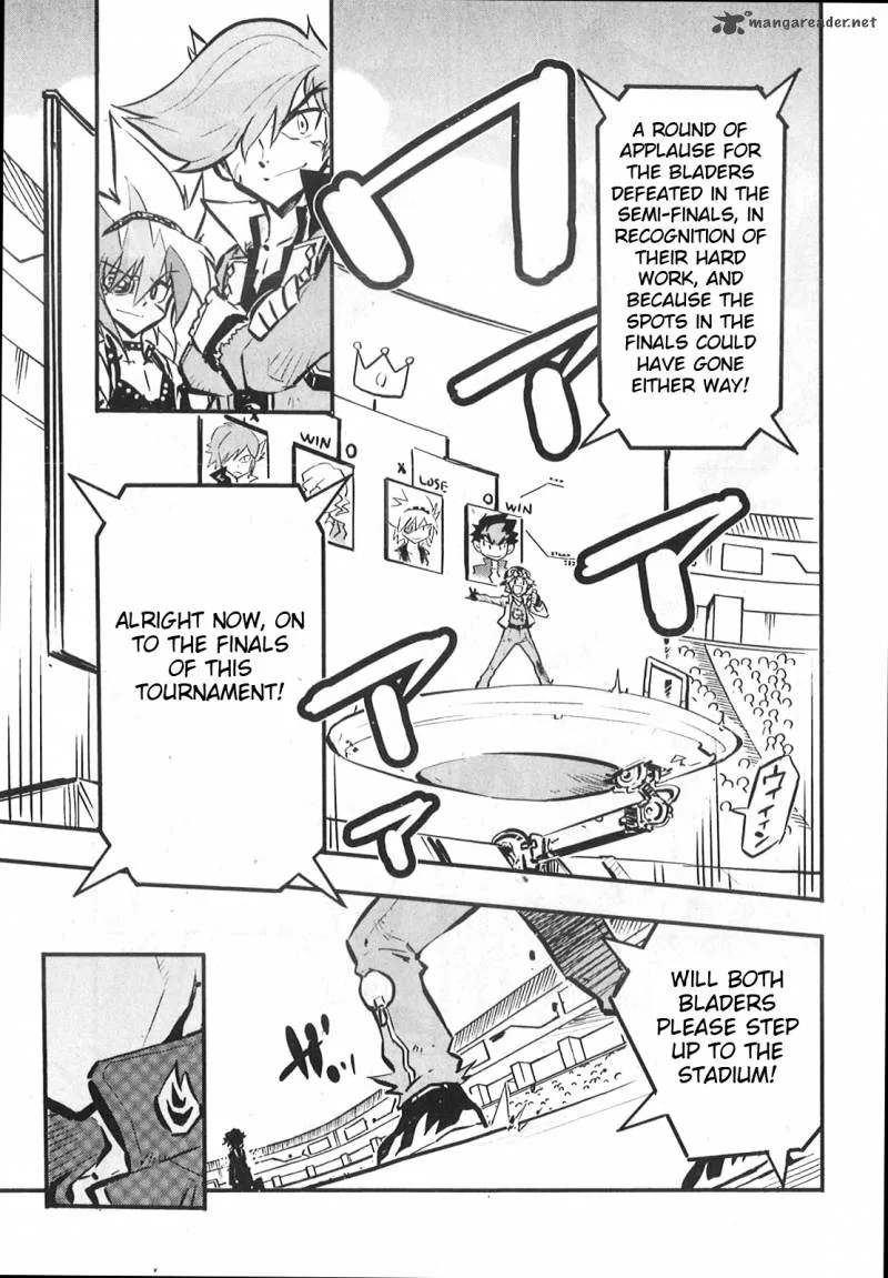 Metal Fight Beyblade Zero G Chapter 9 page 32