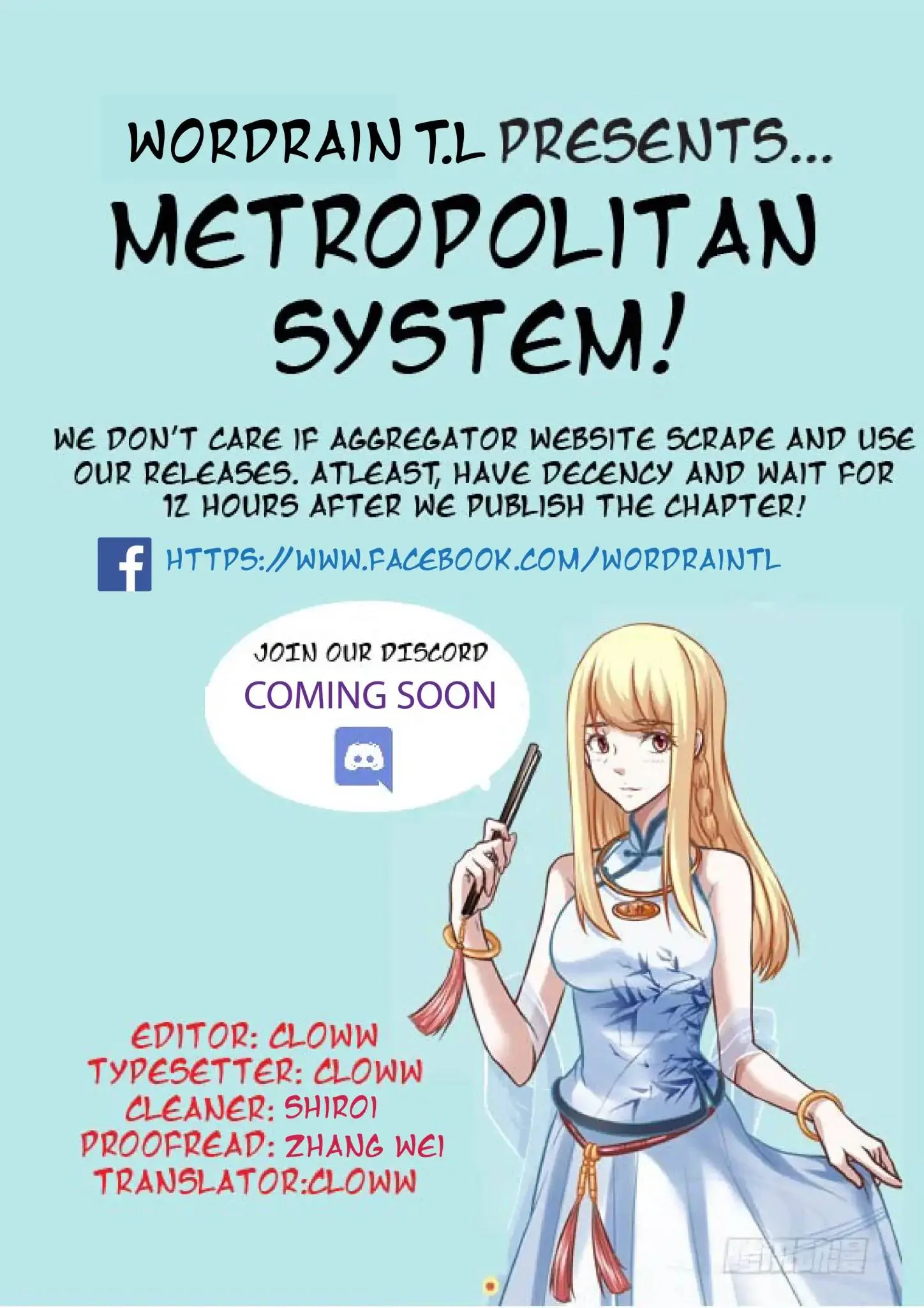 Metropolitan System Chapter 28 page 1