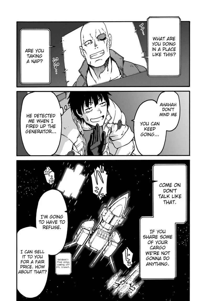 Mezametara Saikyou Soubi to Uchuusen-mochi Datta no de, Ikkodate Mezashite Youhei Toshite Jiyuu ni Ikitai Chapter 1 page 13