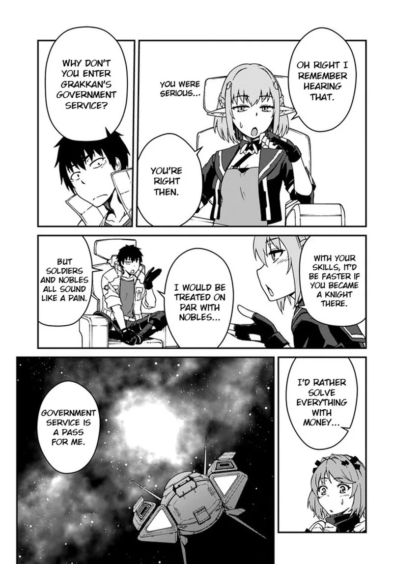 Mezametara Saikyou Soubi to Uchuusen-mochi Datta no de, Ikkodate Mezashite Youhei Toshite Jiyuu ni Ikitai Chapter 10.2 page 13