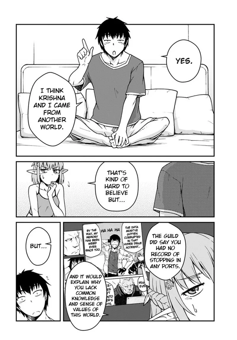 Mezametara Saikyou Soubi to Uchuusen-mochi Datta no de, Ikkodate Mezashite Youhei Toshite Jiyuu ni Ikitai Chapter 12.1 page 4