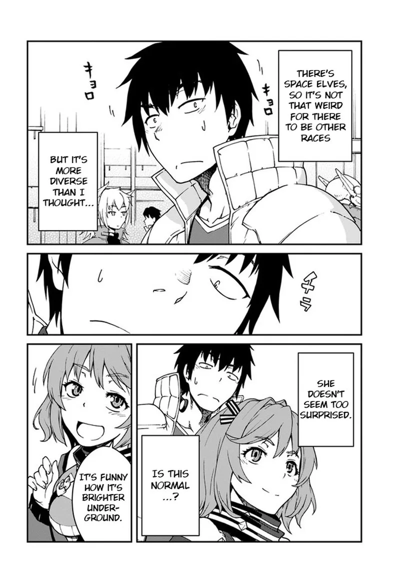 Mezametara Saikyou Soubi to Uchuusen-mochi Datta no de, Ikkodate Mezashite Youhei Toshite Jiyuu ni Ikitai Chapter 12.1 page 14