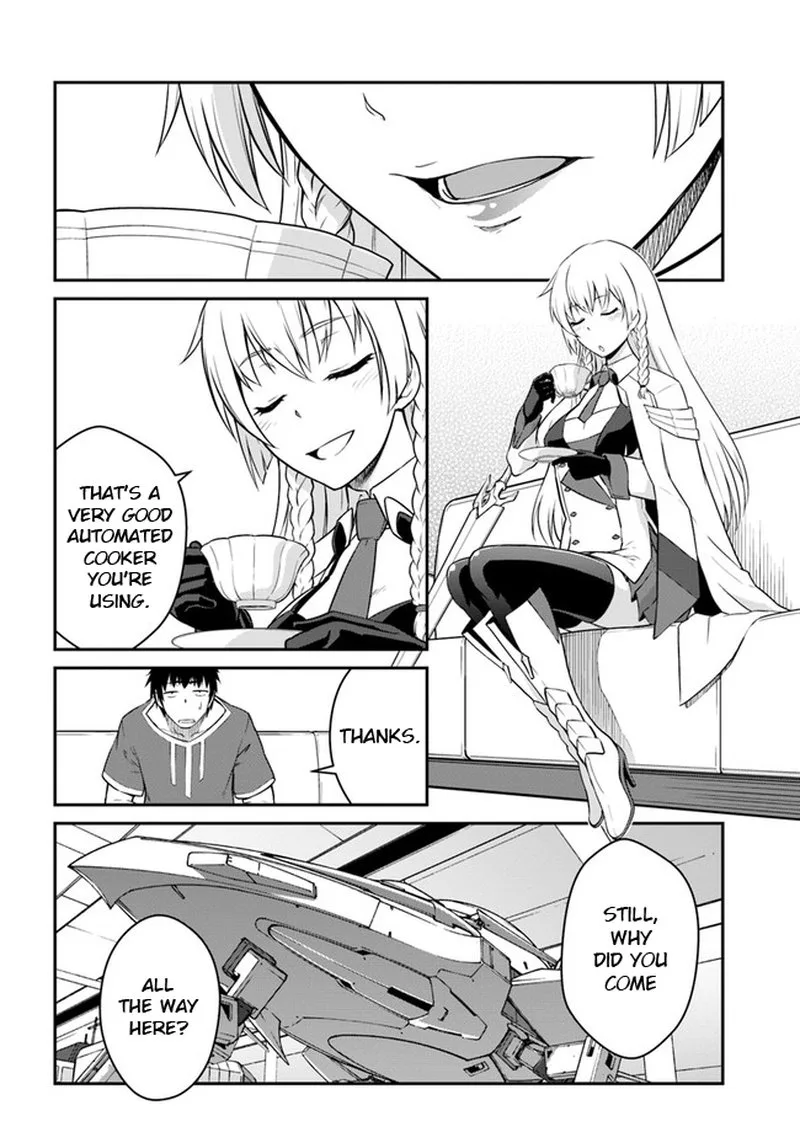 Mezametara Saikyou Soubi to Uchuusen-mochi Datta no de, Ikkodate Mezashite Youhei Toshite Jiyuu ni Ikitai Chapter 15 page 14