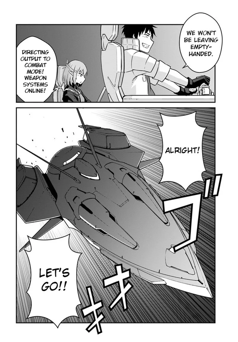 Mezametara Saikyou Soubi to Uchuusen-mochi Datta no de, Ikkodate Mezashite Youhei Toshite Jiyuu ni Ikitai Chapter 17.2 page 16