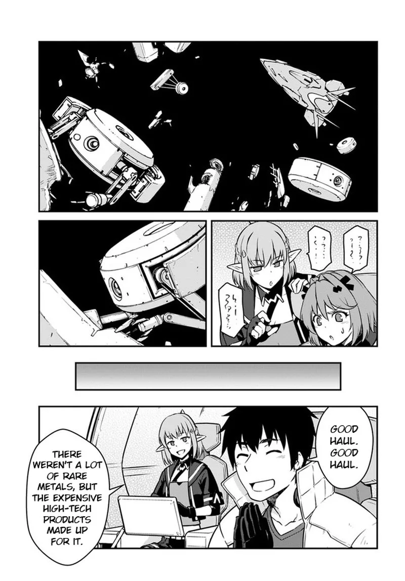 Mezametara Saikyou Soubi to Uchuusen-mochi Datta no de, Ikkodate Mezashite Youhei Toshite Jiyuu ni Ikitai Chapter 18.2 page 3