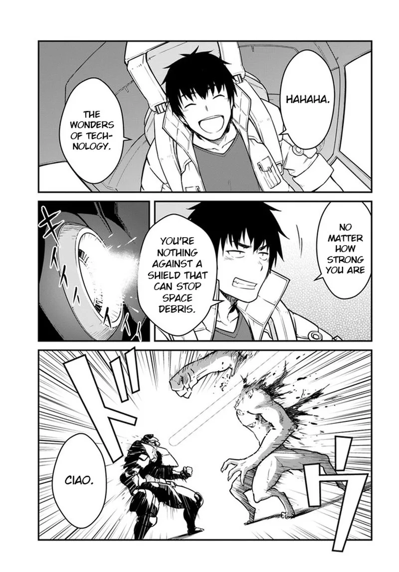 Mezametara Saikyou Soubi to Uchuusen-mochi Datta no de, Ikkodate Mezashite Youhei Toshite Jiyuu ni Ikitai Chapter 19.2 page 15