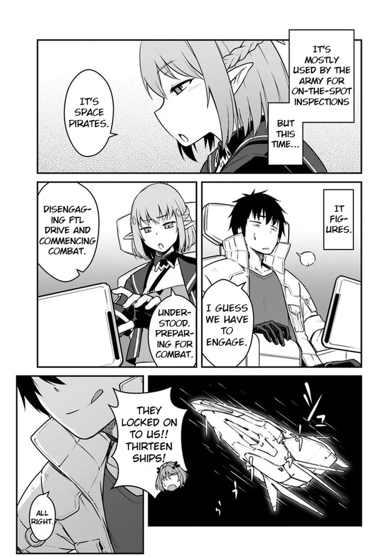 Mezametara Saikyou Soubi to Uchuusen-mochi Datta no de, Ikkodate Mezashite Youhei Toshite Jiyuu ni Ikitai Chapter 22.1 page 9