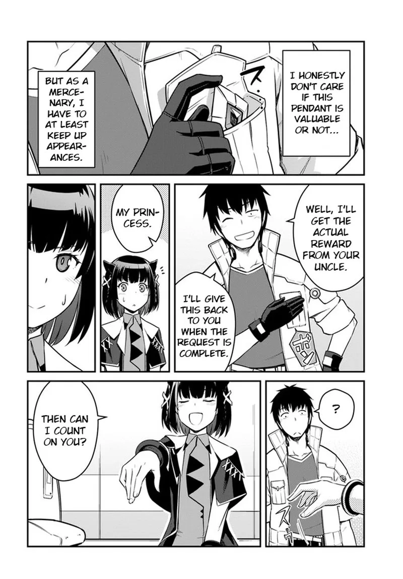 Mezametara Saikyou Soubi to Uchuusen-mochi Datta no de, Ikkodate Mezashite Youhei Toshite Jiyuu ni Ikitai Chapter 23.1 page 8