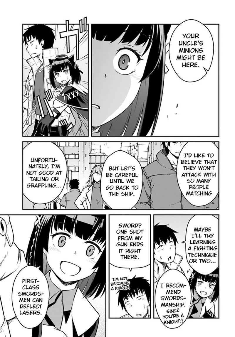 Mezametara Saikyou Soubi to Uchuusen-mochi Datta no de, Ikkodate Mezashite Youhei Toshite Jiyuu ni Ikitai Chapter 23.2 page 4