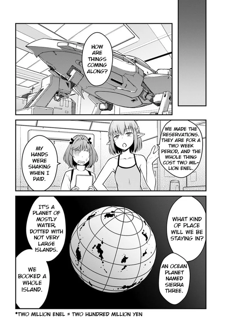 Mezametara Saikyou Soubi to Uchuusen-mochi Datta no de, Ikkodate Mezashite Youhei Toshite Jiyuu ni Ikitai Chapter 24.1 page 14