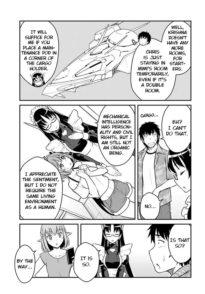 Mezametara Saikyou Soubi to Uchuusen-mochi Datta no de, Ikkodate Mezashite Youhei Toshite Jiyuu ni Ikitai Chapter 29.1 page 17