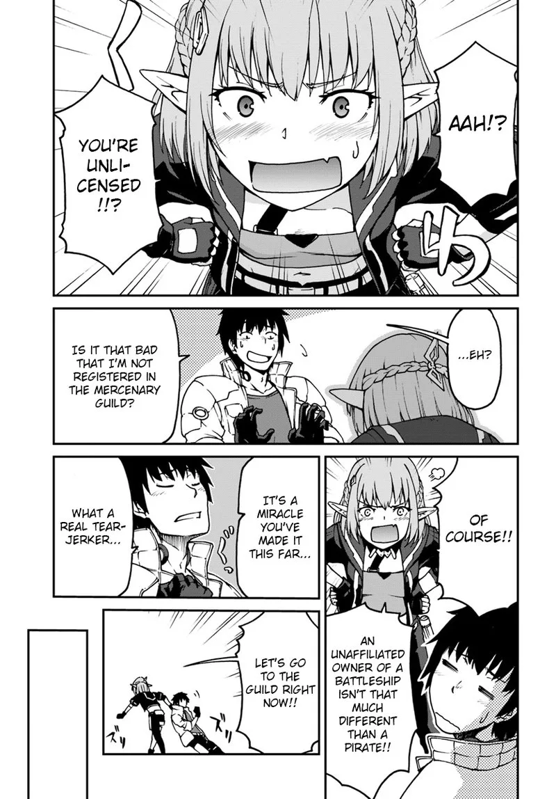 Mezametara Saikyou Soubi to Uchuusen-mochi Datta no de, Ikkodate Mezashite Youhei Toshite Jiyuu ni Ikitai Chapter 3.1 page 1