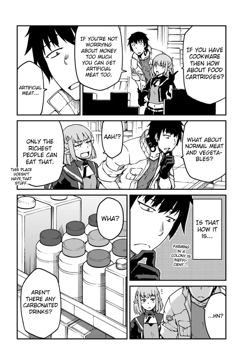 Mezametara Saikyou Soubi to Uchuusen-mochi Datta no de, Ikkodate Mezashite Youhei Toshite Jiyuu ni Ikitai Chapter 3.1 page 18
