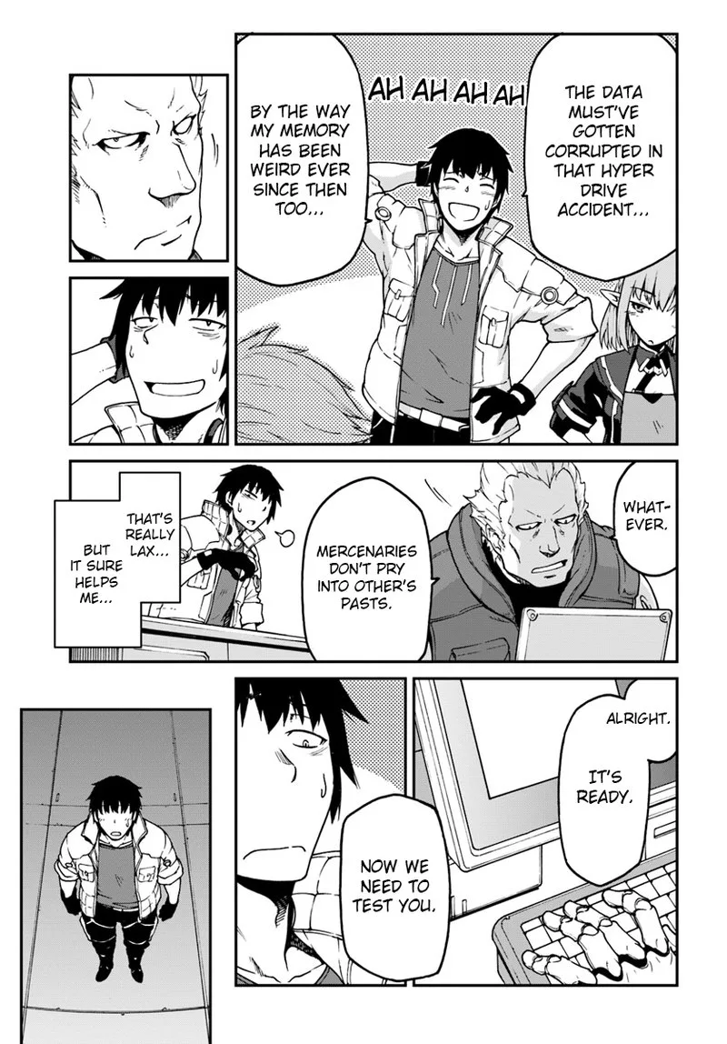 Mezametara Saikyou Soubi to Uchuusen-mochi Datta no de, Ikkodate Mezashite Youhei Toshite Jiyuu ni Ikitai Chapter 3.1 page 7