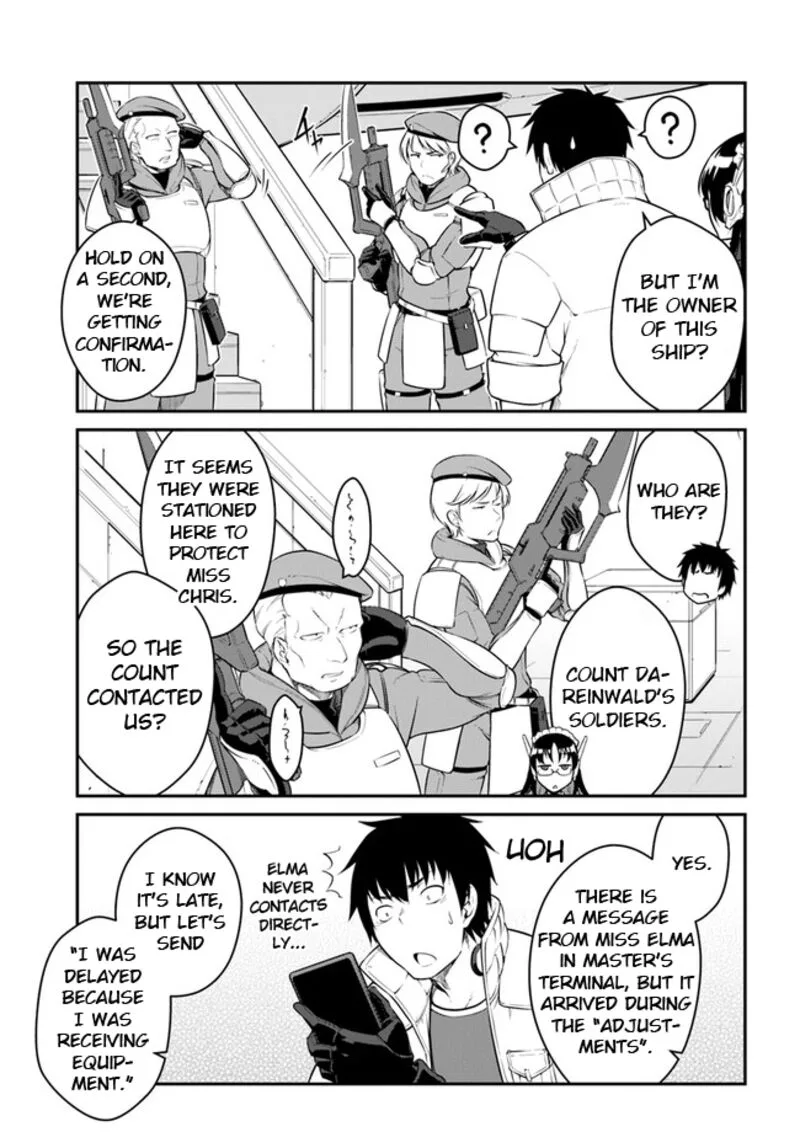 Mezametara Saikyou Soubi to Uchuusen-mochi Datta no de, Ikkodate Mezashite Youhei Toshite Jiyuu ni Ikitai Chapter 34.2 page 1