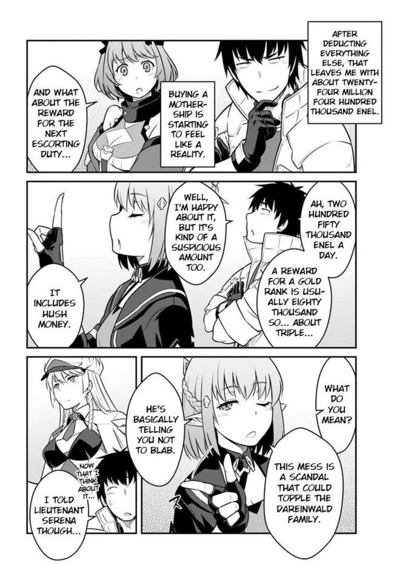 Mezametara Saikyou Soubi to Uchuusen-mochi Datta no de, Ikkodate Mezashite Youhei Toshite Jiyuu ni Ikitai Chapter 35.1 page 8