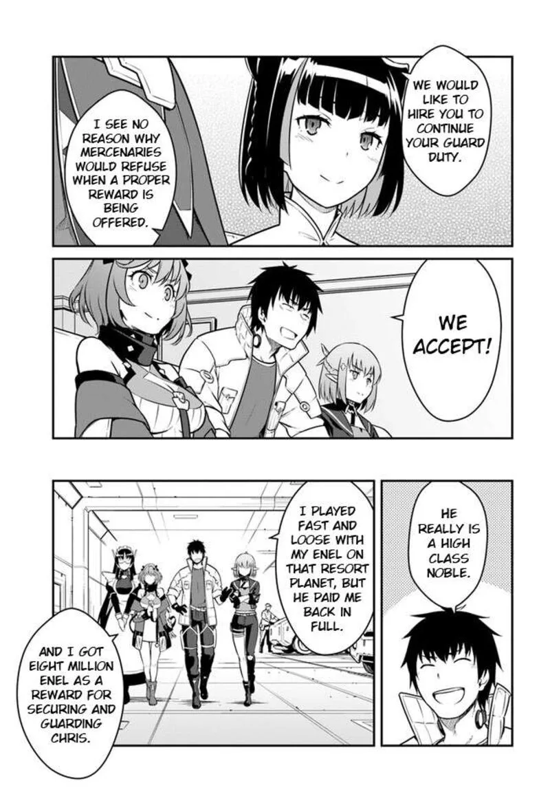 Mezametara Saikyou Soubi to Uchuusen-mochi Datta no de, Ikkodate Mezashite Youhei Toshite Jiyuu ni Ikitai Chapter 35.1 page 7