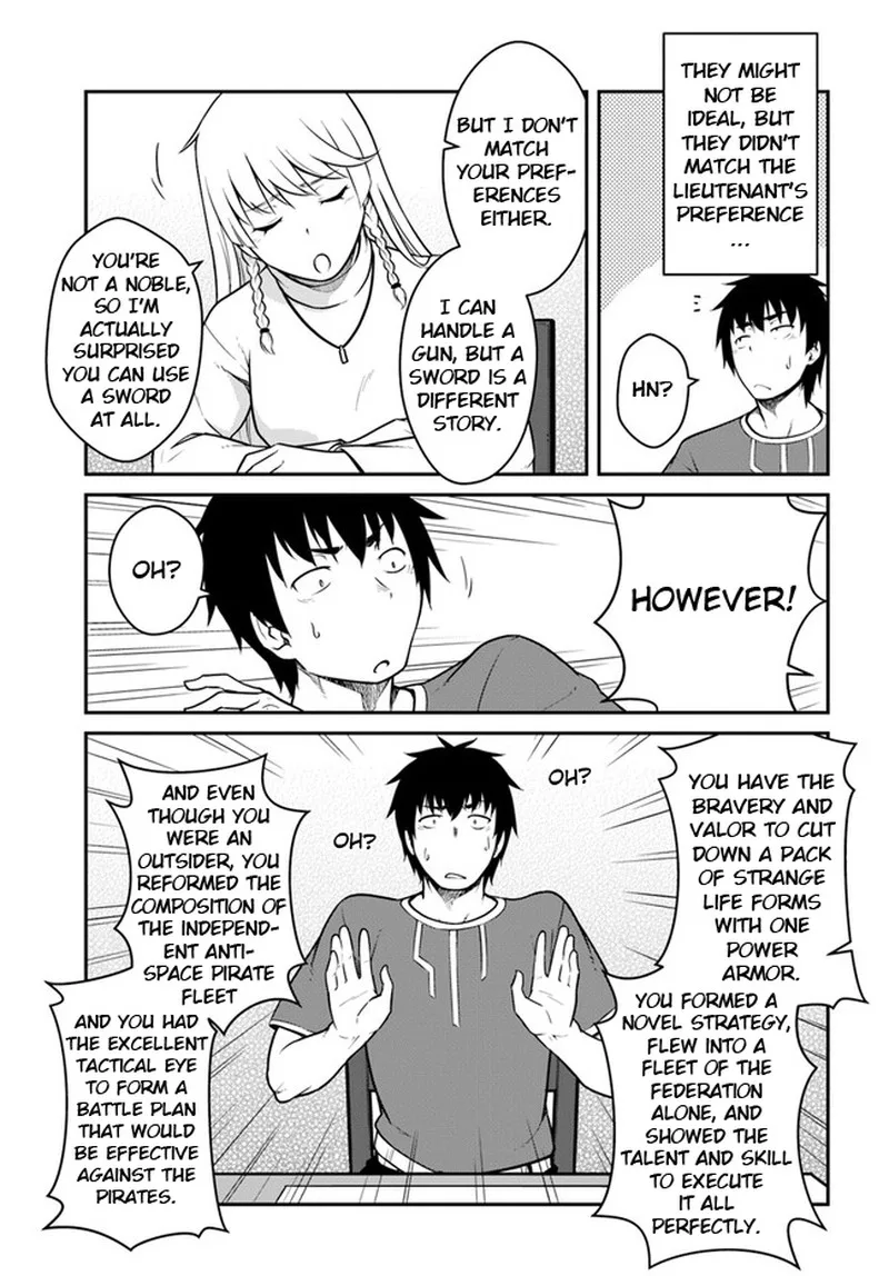 Mezametara Saikyou Soubi to Uchuusen-mochi Datta no de, Ikkodate Mezashite Youhei Toshite Jiyuu ni Ikitai Chapter 35.2 page 11