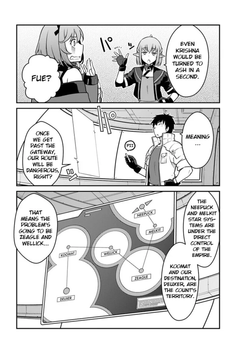 Mezametara Saikyou Soubi to Uchuusen-mochi Datta no de, Ikkodate Mezashite Youhei Toshite Jiyuu ni Ikitai Chapter 36.1 page 10