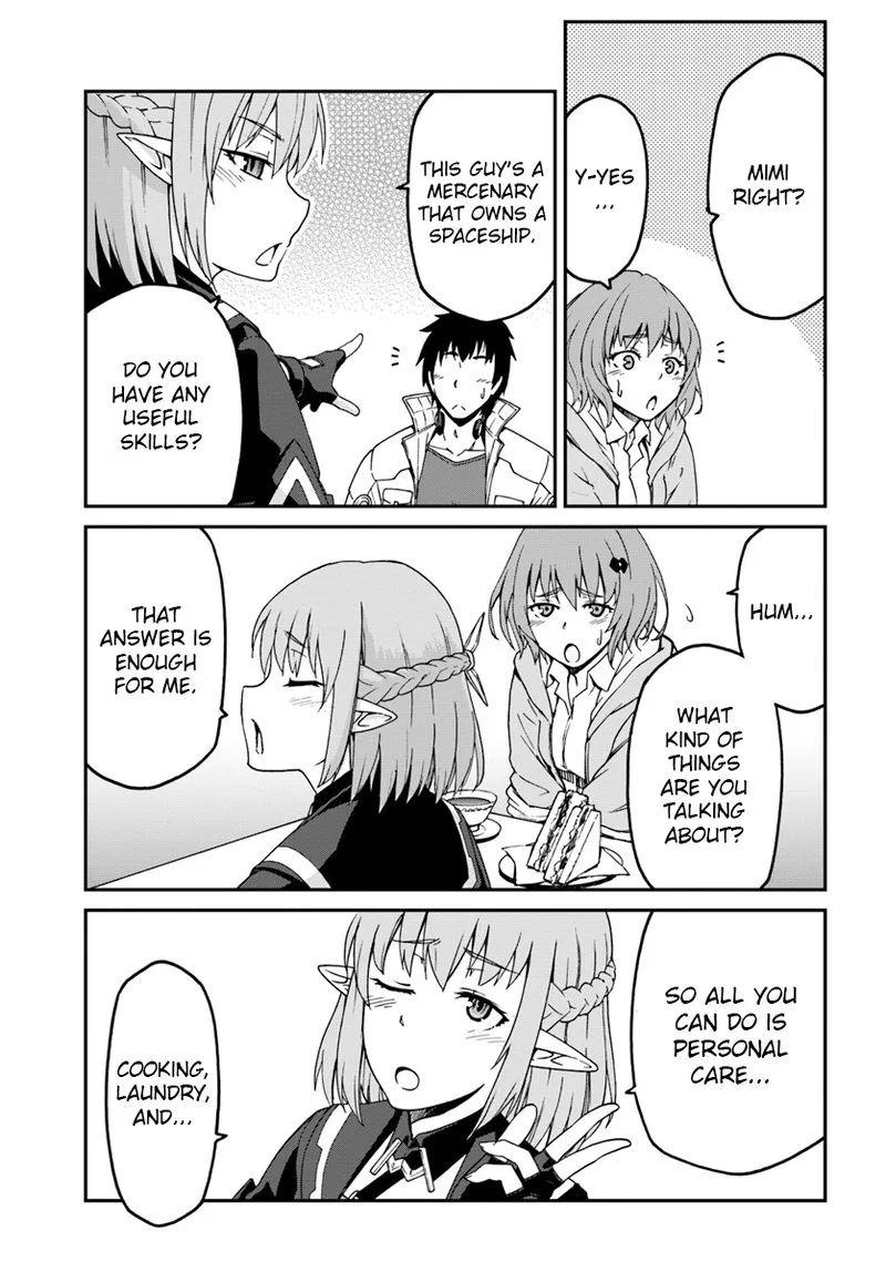 Mezametara Saikyou Soubi to Uchuusen-mochi Datta no de, Ikkodate Mezashite Youhei Toshite Jiyuu ni Ikitai Chapter 4.1 page 7