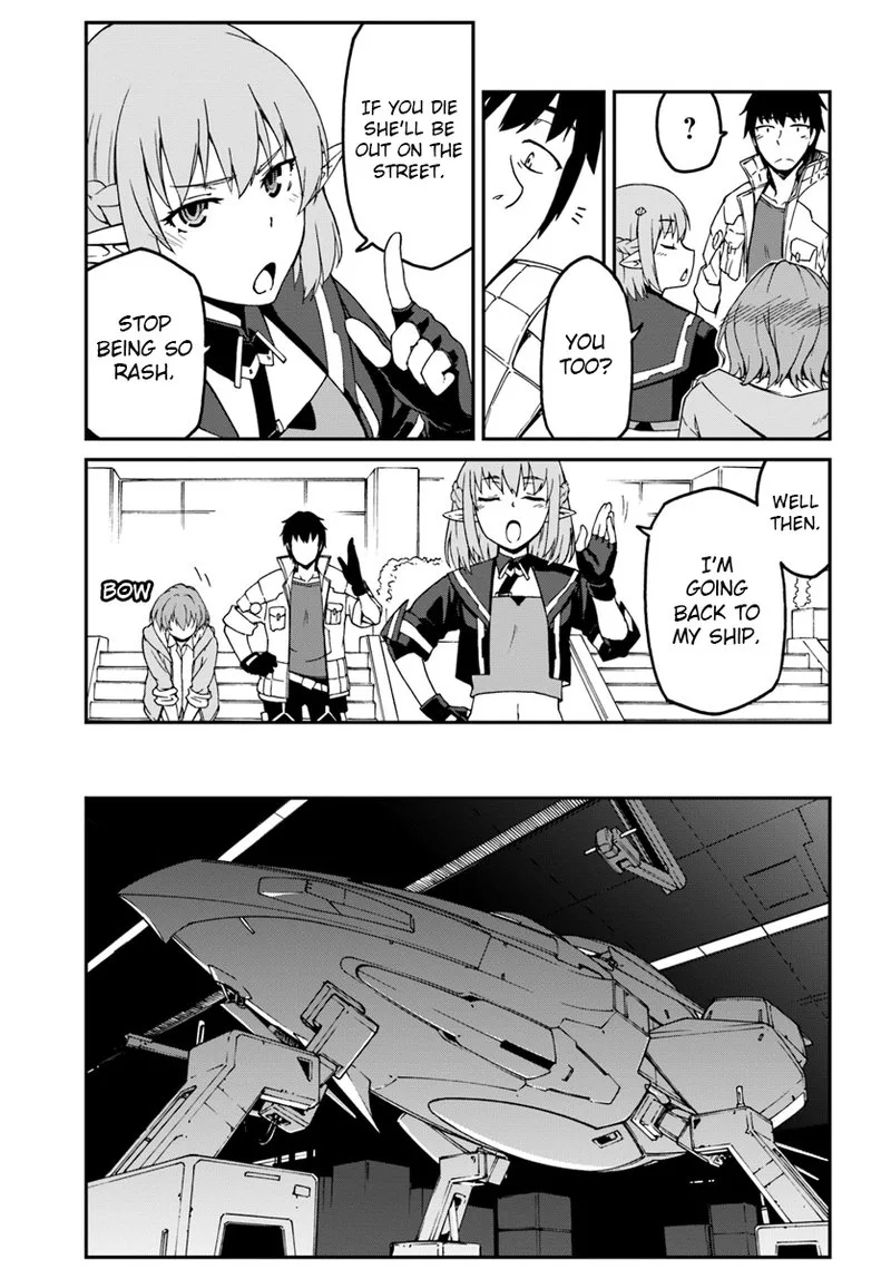 Mezametara Saikyou Soubi to Uchuusen-mochi Datta no de, Ikkodate Mezashite Youhei Toshite Jiyuu ni Ikitai Chapter 4.2 page 3