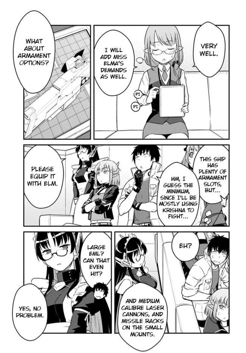 Mezametara Saikyou Soubi to Uchuusen-mochi Datta no de, Ikkodate Mezashite Youhei Toshite Jiyuu ni Ikitai Chapter 40.2 page 7
