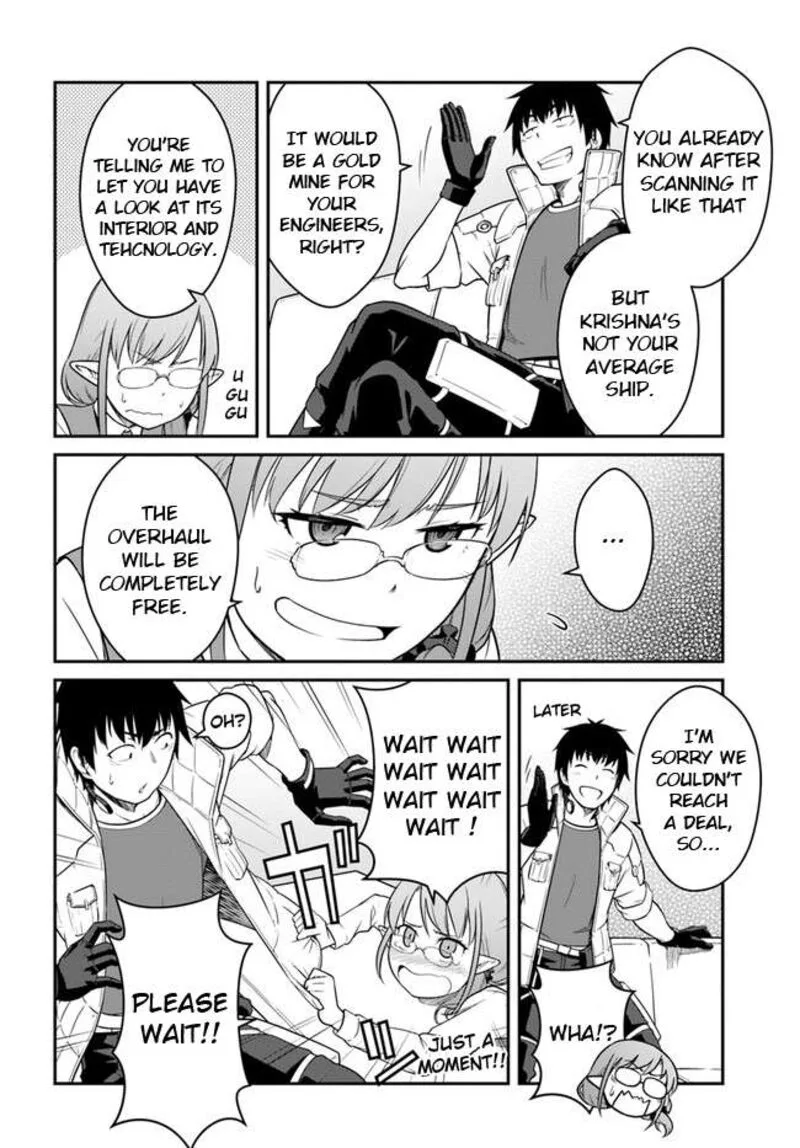 Mezametara Saikyou Soubi to Uchuusen-mochi Datta no de, Ikkodate Mezashite Youhei Toshite Jiyuu ni Ikitai Chapter 40.2 page 12