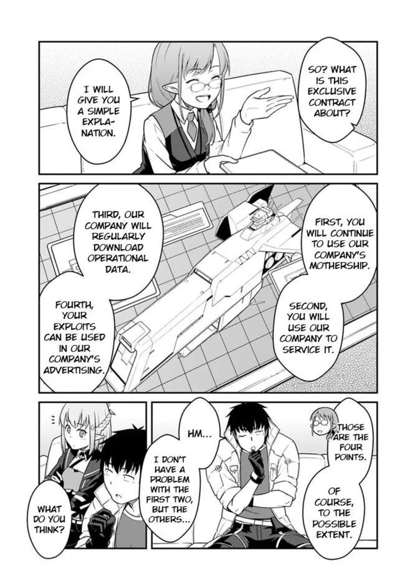 Mezametara Saikyou Soubi to Uchuusen-mochi Datta no de, Ikkodate Mezashite Youhei Toshite Jiyuu ni Ikitai Chapter 40.2 page 1