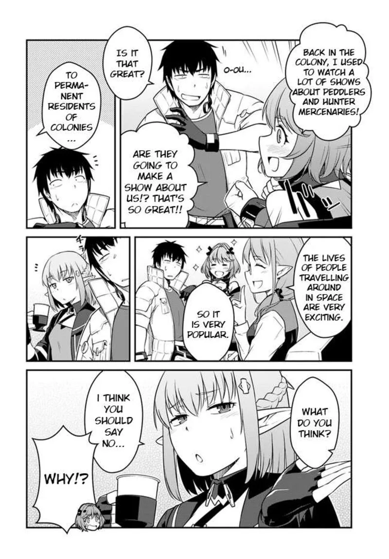 Mezametara Saikyou Soubi to Uchuusen-mochi Datta no de, Ikkodate Mezashite Youhei Toshite Jiyuu ni Ikitai Chapter 40.2 page 4