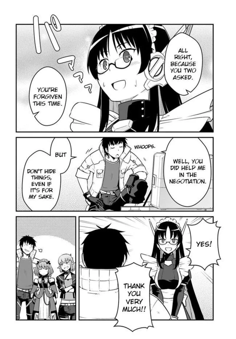 Mezametara Saikyou Soubi to Uchuusen-mochi Datta no de, Ikkodate Mezashite Youhei Toshite Jiyuu ni Ikitai Chapter 41.1 page 16