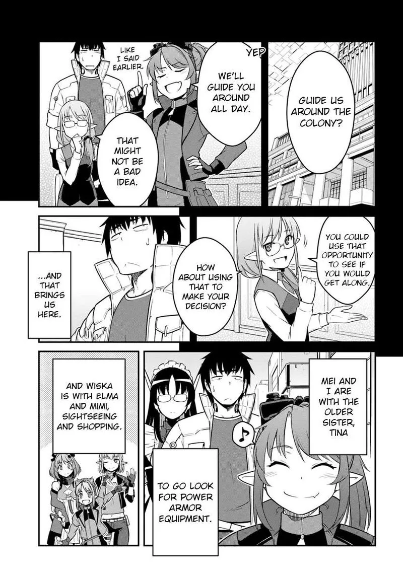Mezametara Saikyou Soubi to Uchuusen-mochi Datta no de, Ikkodate Mezashite Youhei Toshite Jiyuu ni Ikitai Chapter 42.2 page 9