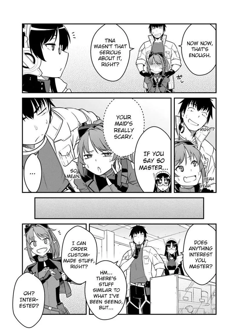 Mezametara Saikyou Soubi to Uchuusen-mochi Datta no de, Ikkodate Mezashite Youhei Toshite Jiyuu ni Ikitai Chapter 43.1 page 9