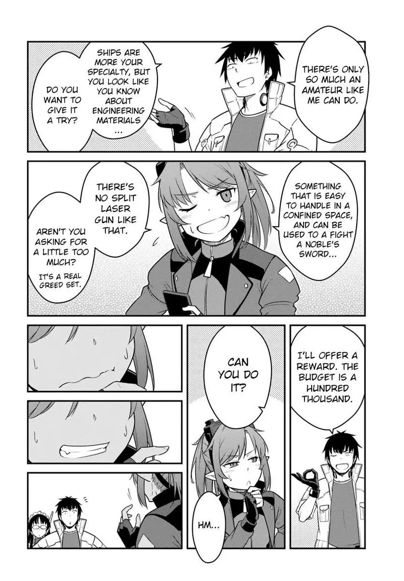 Mezametara Saikyou Soubi to Uchuusen-mochi Datta no de, Ikkodate Mezashite Youhei Toshite Jiyuu ni Ikitai Chapter 43.1 page 12