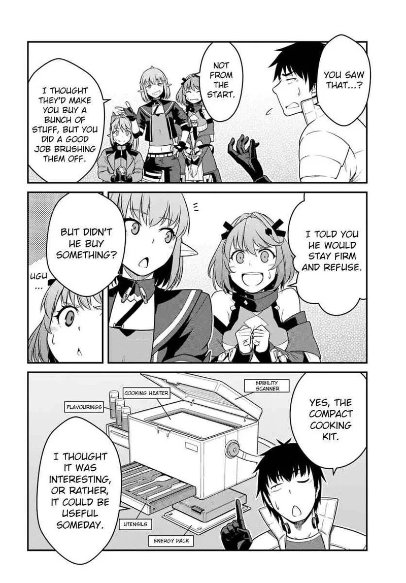 Mezametara Saikyou Soubi to Uchuusen-mochi Datta no de, Ikkodate Mezashite Youhei Toshite Jiyuu ni Ikitai Chapter 43.2 page 7