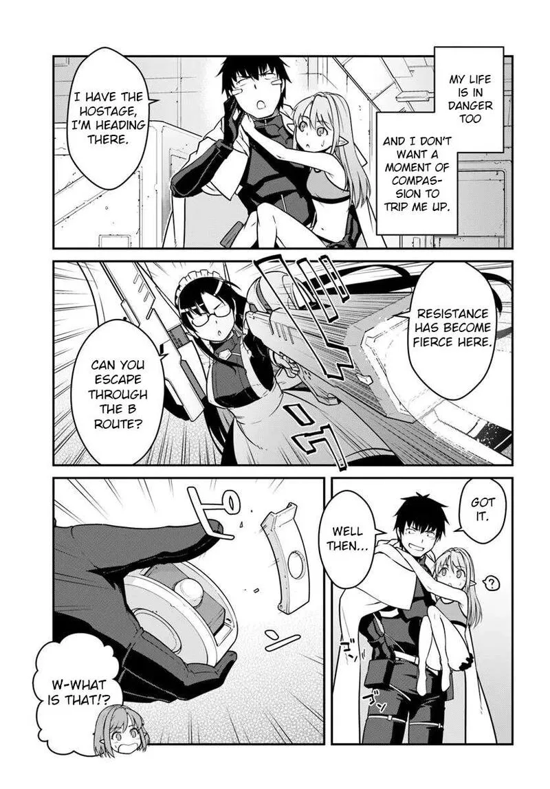 Mezametara Saikyou Soubi to Uchuusen-mochi Datta no de, Ikkodate Mezashite Youhei Toshite Jiyuu ni Ikitai Chapter 47.1 page 17